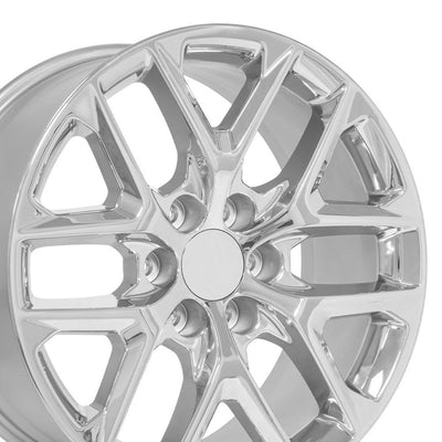 OE Wheels CV62 20x9 Chrome replica wheel