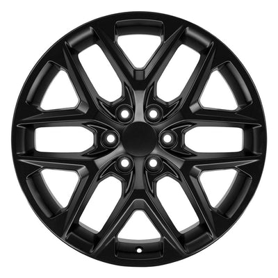 OE Wheels CV62 22x9 Satin Black replica wheel