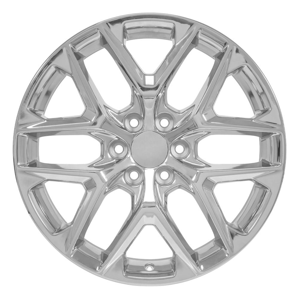 OE Wheels CV62 22x9 Chrome replica wheel