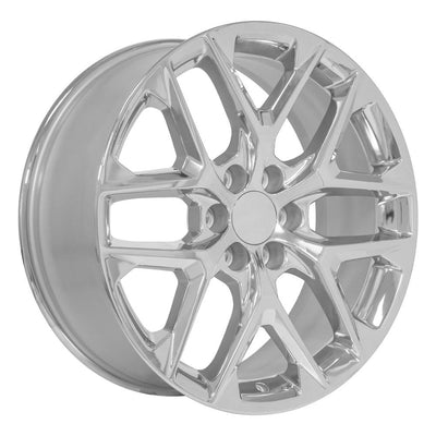 OE Wheels CV62 22x9 Chrome replica wheel