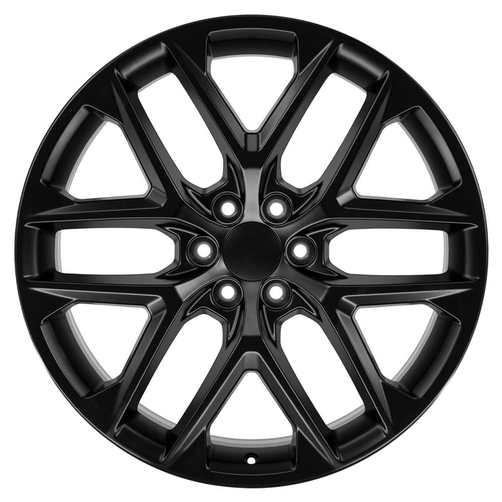 OE Wheels CV62 24x10 Satin Black replica wheel