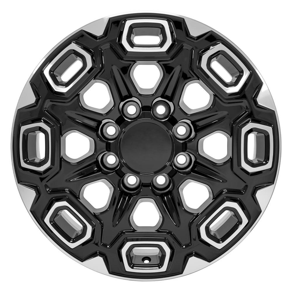 OE Wheels CV64B 20x8.5 Gloss Black Machined replica wheel
