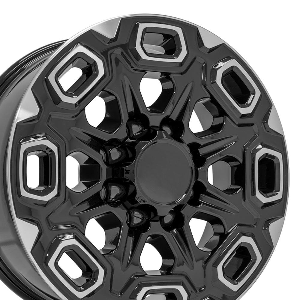 OE Wheels CV64B 20x8.5 Gloss Black Machined replica wheel