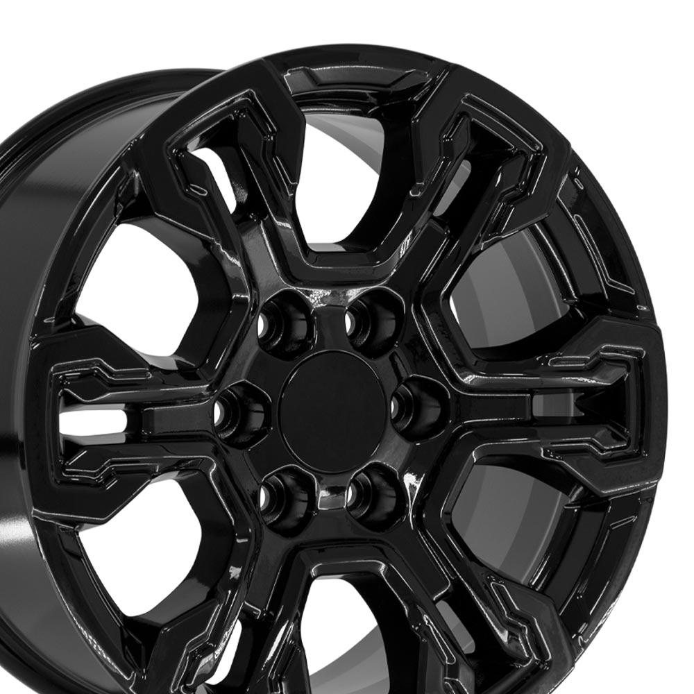 OE Wheels CV65 18x8.5 Gloss Black replica wheel