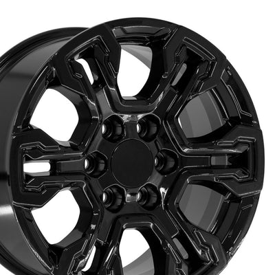 OE Wheels CV65 18x8.5 Gloss Black replica wheel