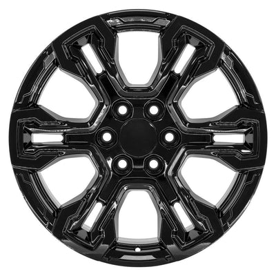 OE Wheels CV65 20x9 Gloss Black replica wheel