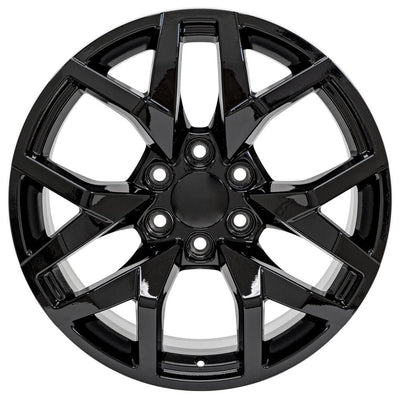 OE Wheels CV66 20x9 Gloss Black replica wheel