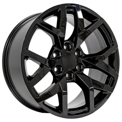 OE Wheels CV66 20x9 Gloss Black replica wheel