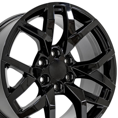 OE Wheels CV66 20x9 Gloss Black replica wheel