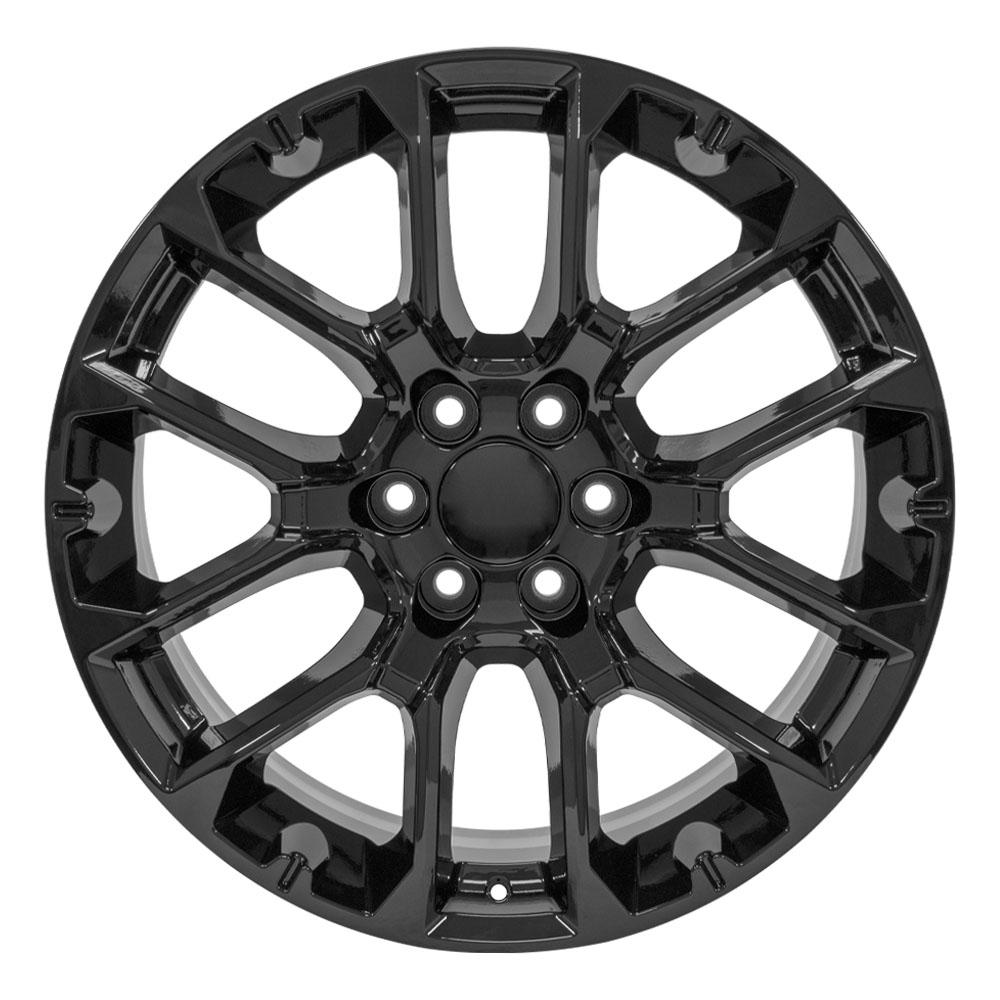 OE Wheels CV67 22x9 Gloss Black replica wheel