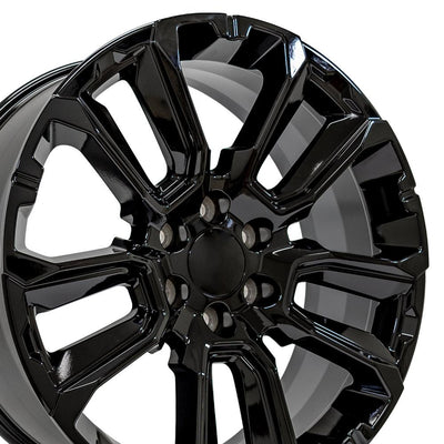 OE Wheels CV68 22x9 Gloss Black replica wheel