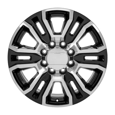 OE Wheels CV70A 20x8.5 Gloss Black Machined replica wheel