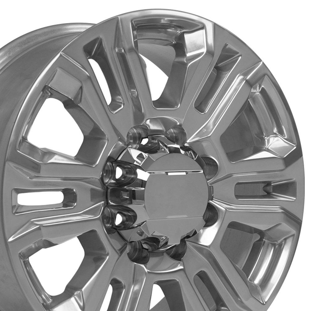 OE Wheels CV70A 20x8.5 Polished replica wheel