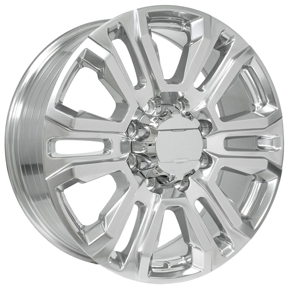 OE Wheels CV70B 22x8.5 Polished replica wheel