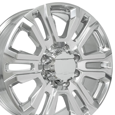 OE Wheels CV70B 22x8.5 Polished replica wheel