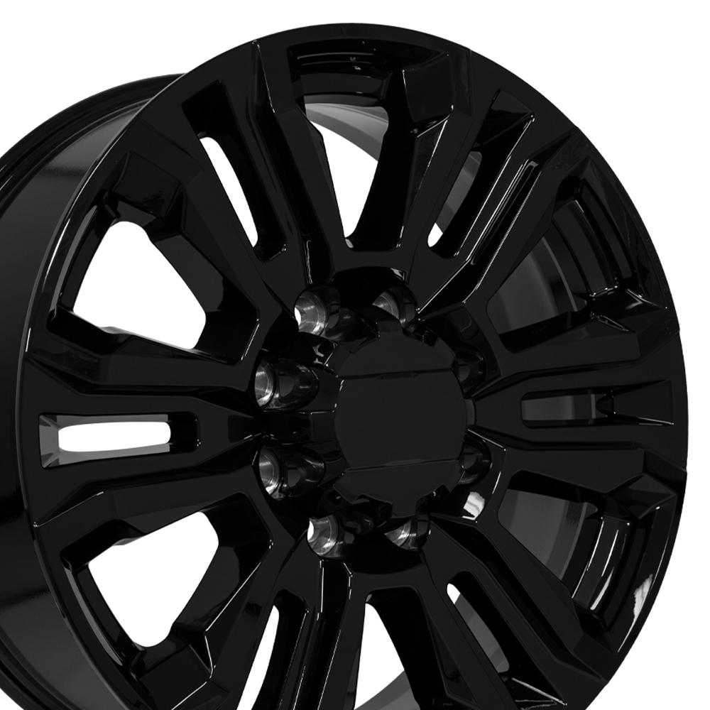 OE Wheels CV70B 22x8.5 Gloss Black replica wheel