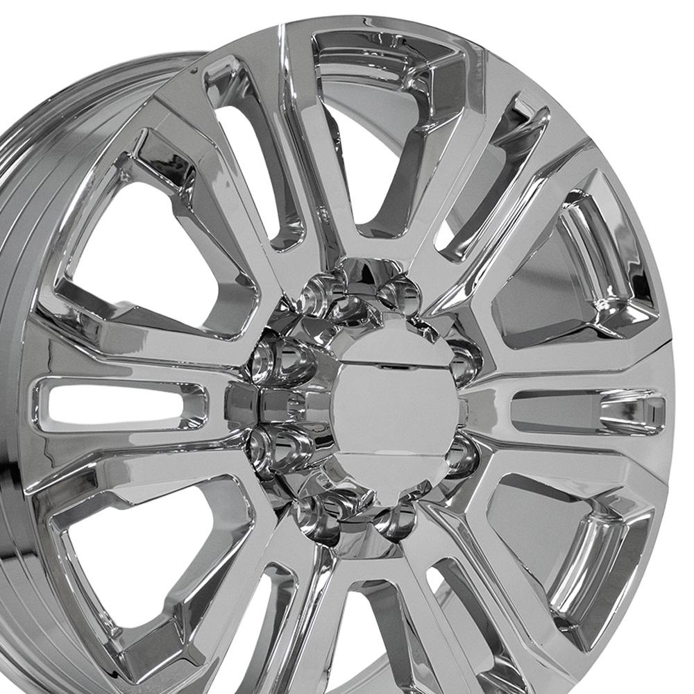 OE Wheels CV70B 22x8.5 Chrome replica wheel
