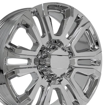 OE Wheels CV70B 22x8.5 Chrome replica wheel