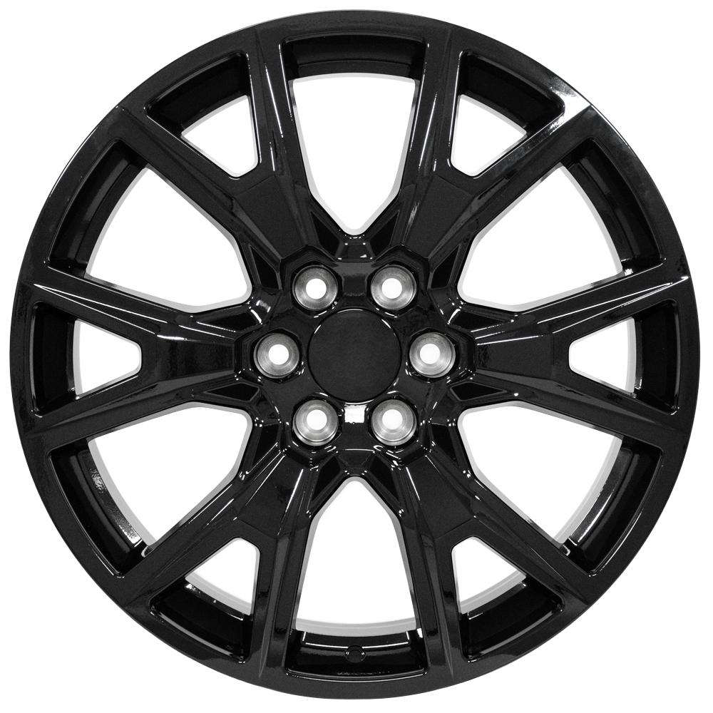 OE Wheels CV71 22x9 Gloss Black replica wheel