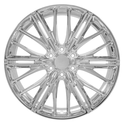 OE Wheels CV72 22x9 Chrome replica wheel