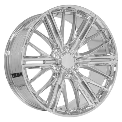 OE Wheels CV72 22x9 Chrome replica wheel