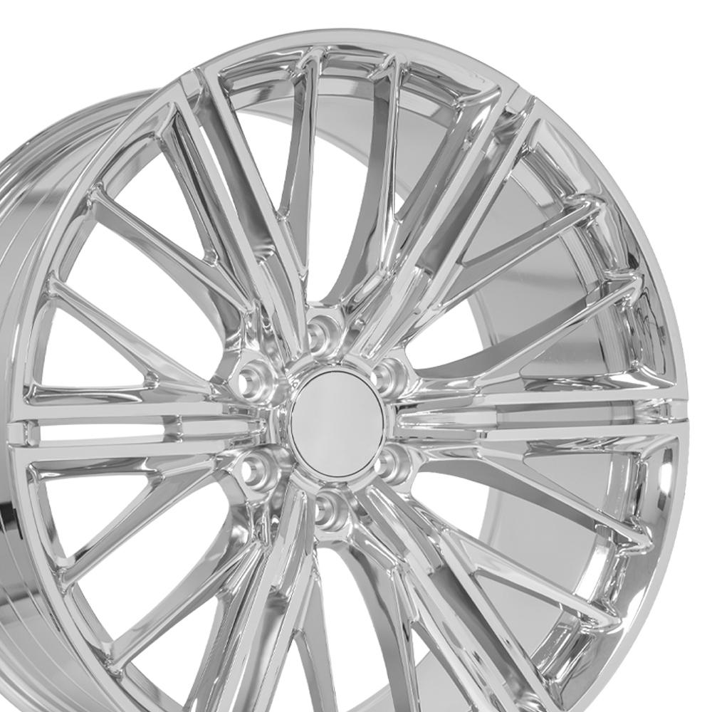 OE Wheels CV72 22x9.5 Chrome replica wheel