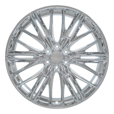 OE Wheels CV72 24x10 Chrome replica wheel