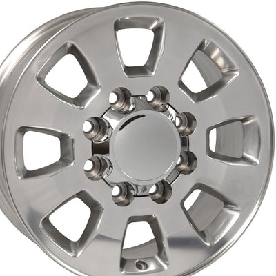 OE Wheels CV75B 18x8 Polished replica wheel