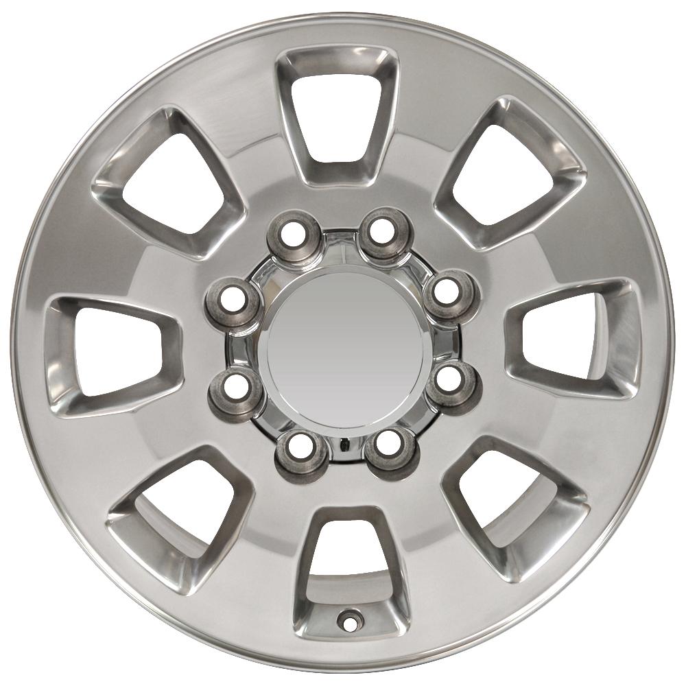 OE Wheels CV75A 18x8 Polished replica wheel
