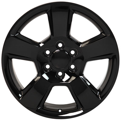 OE Wheels CV76 20x9 Gloss Black replica wheel