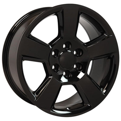 OE Wheels CV76 20x9 Gloss Black replica wheel