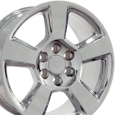 OE Wheels CV76 20x9 Chrome replica wheel