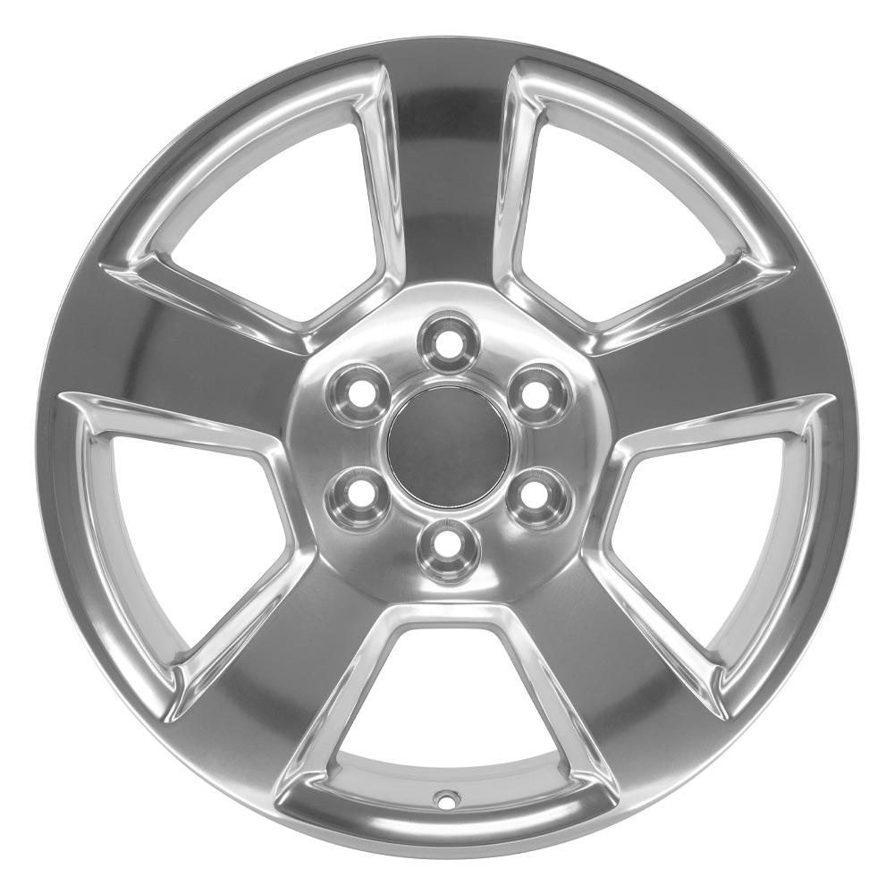 OE Wheels CV76 20x9 Polished replica wheel