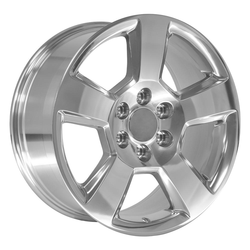 OE Wheels CV76 20x9 Polished replica wheel