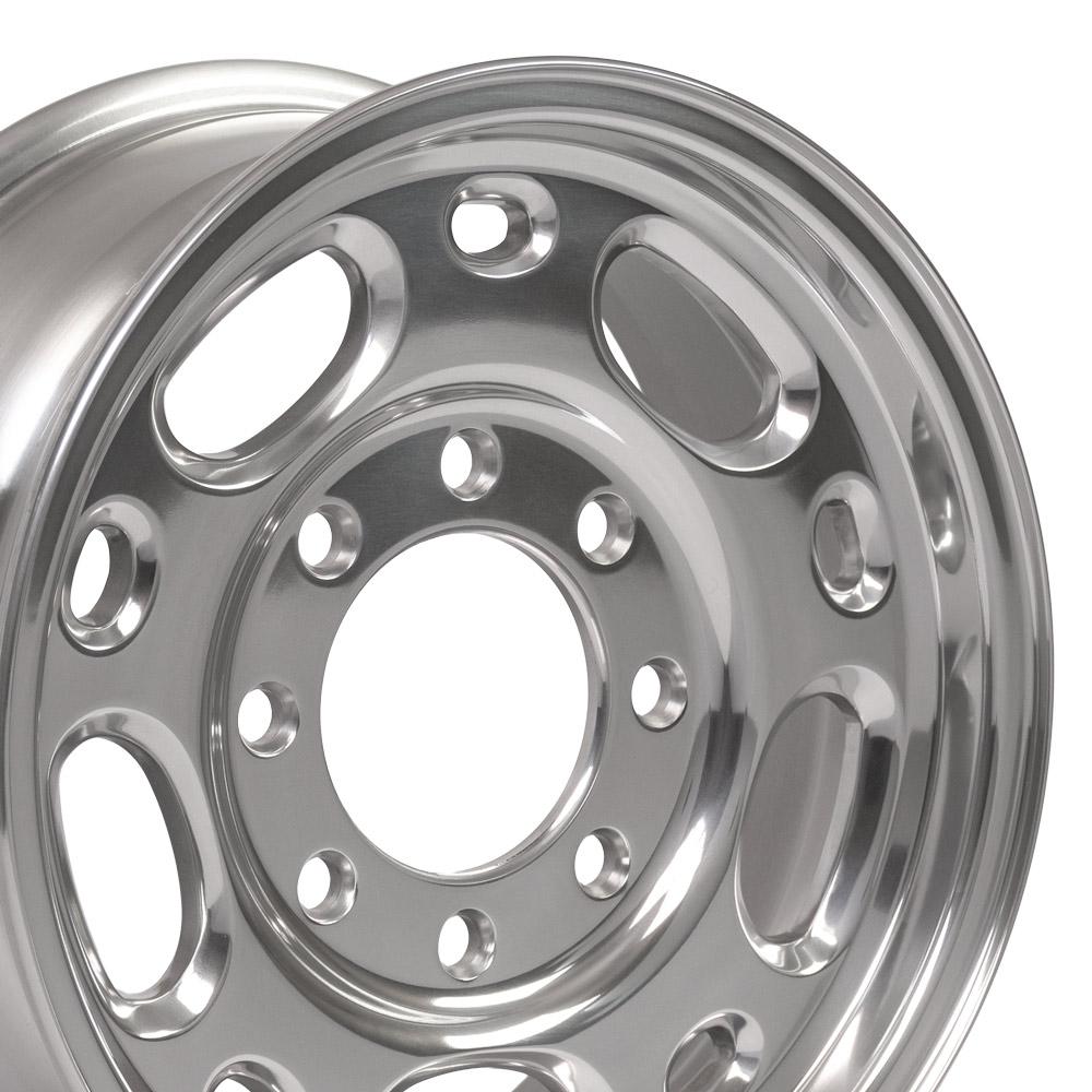 OE Wheels CV82 16x6.5 Polished replica wheel