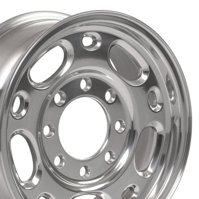 OE Wheels CV82 16x6.5 Polished replica wheel