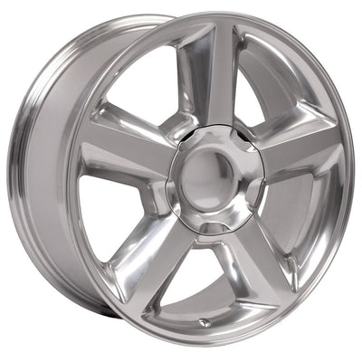 OE Wheels CV83 20x8.5 Polished replica wheel