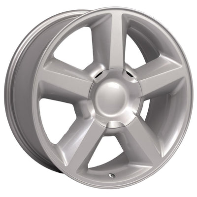 OE Wheels CV83 20x8.5 Gloss Silver replica wheel