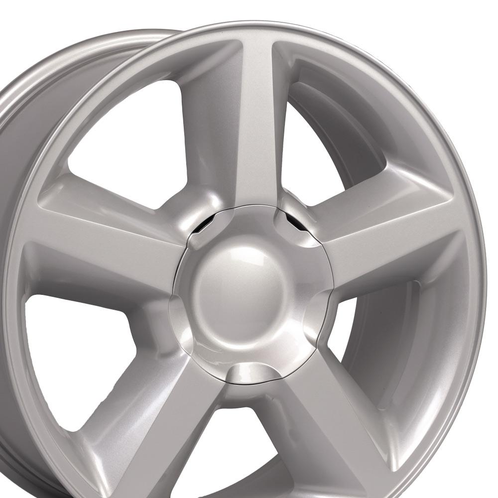 OE Wheels CV83 20x8.5 Gloss Silver replica wheel