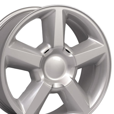 OE Wheels CV83 20x8.5 Gloss Silver replica wheel