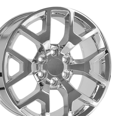 OE Wheels CV92 20x9 Chrome replica wheel