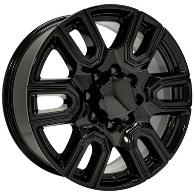 OE Wheels CV96B 20x8.5 Gloss Black replica wheel