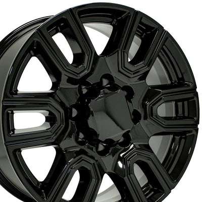OE Wheels CV96B 20x8.5 Gloss Black replica wheel