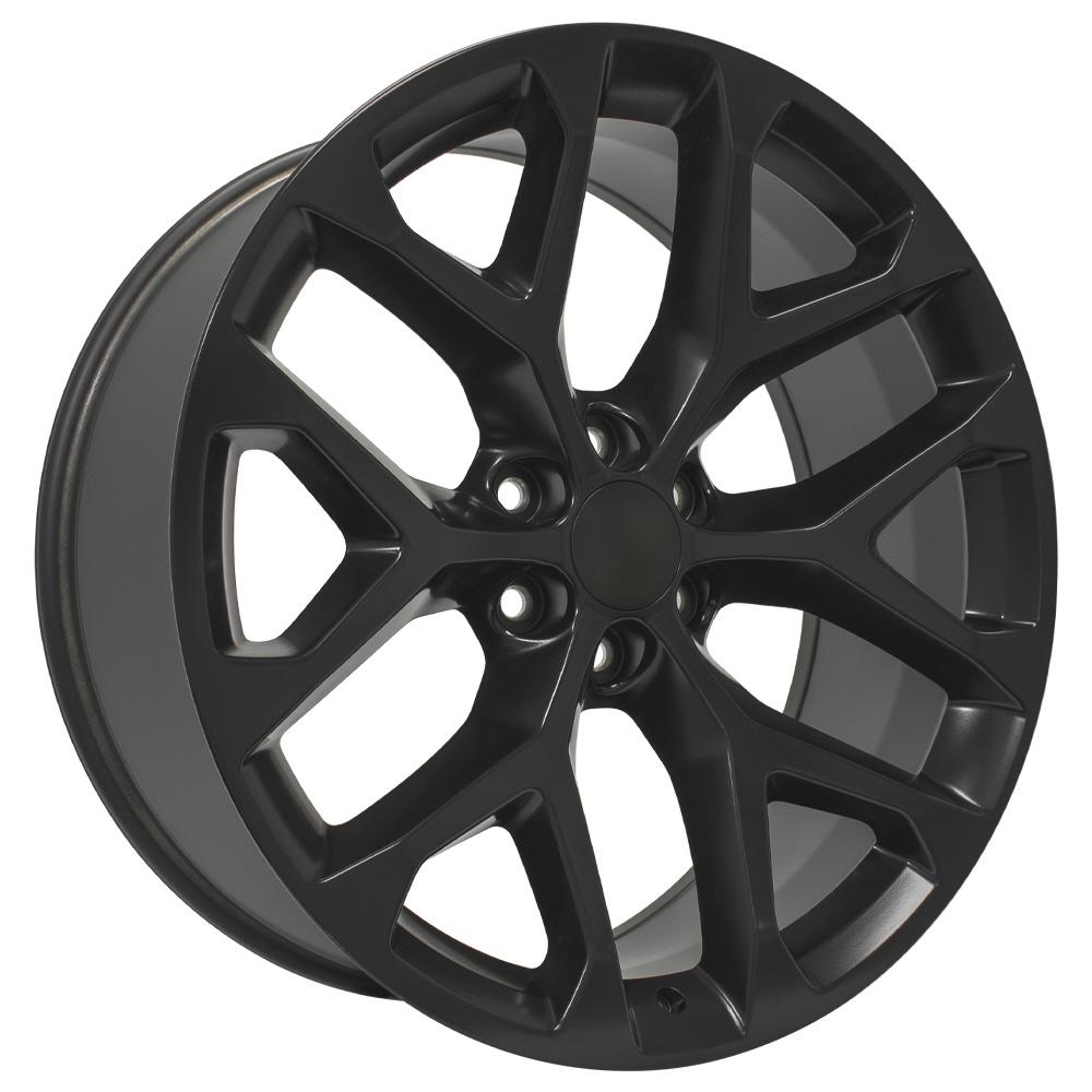 OE Wheels CV98B 24x10 Satin Black replica wheel