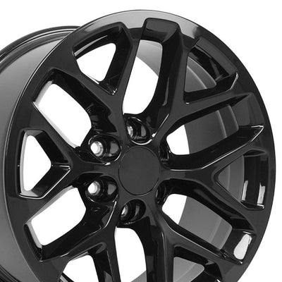 OE Wheels CV98B 20x9 Gloss Black replica wheel
