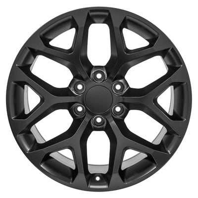 OE Wheels CV98B 20x9 Satin Black replica wheel