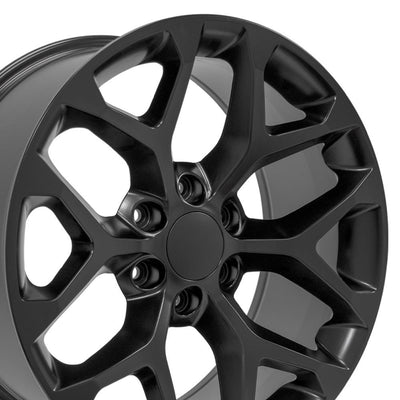 OE Wheels CV98B 20x9 Satin Black replica wheel