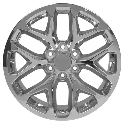 OE Wheels CV98B 20x9 Chrome replica wheel