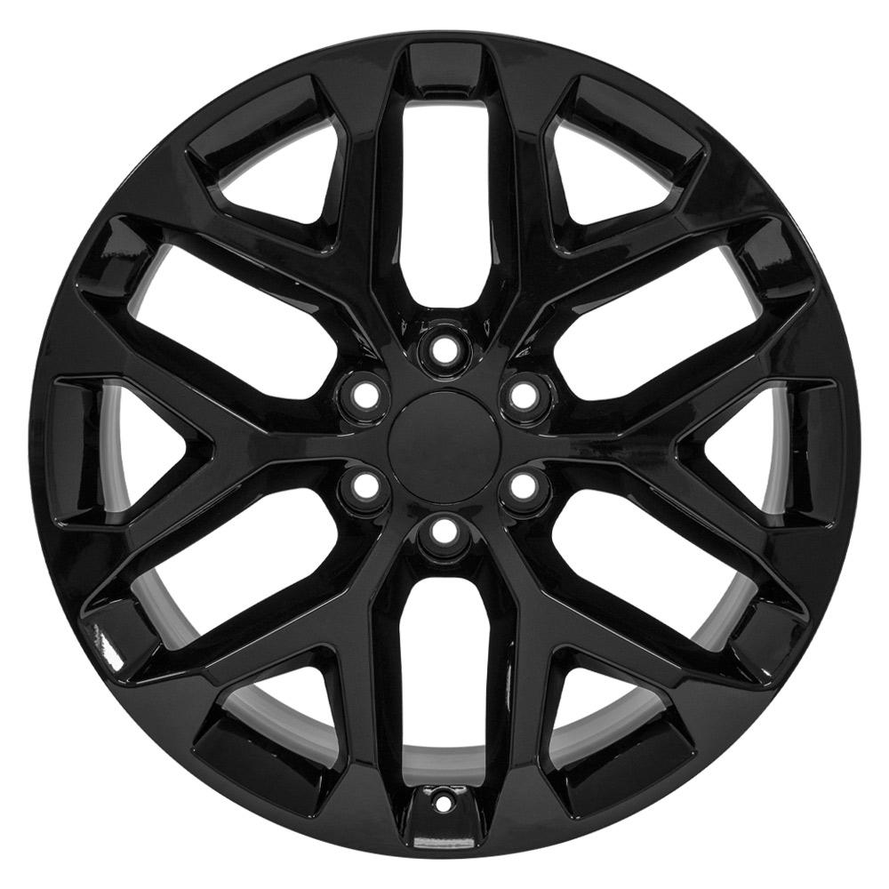 OE Wheels CV98B 22x9 Gloss Black replica wheel