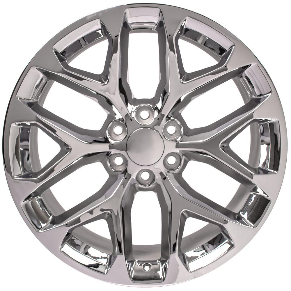 OE Wheels CV98B 22x9 Chrome replica wheel